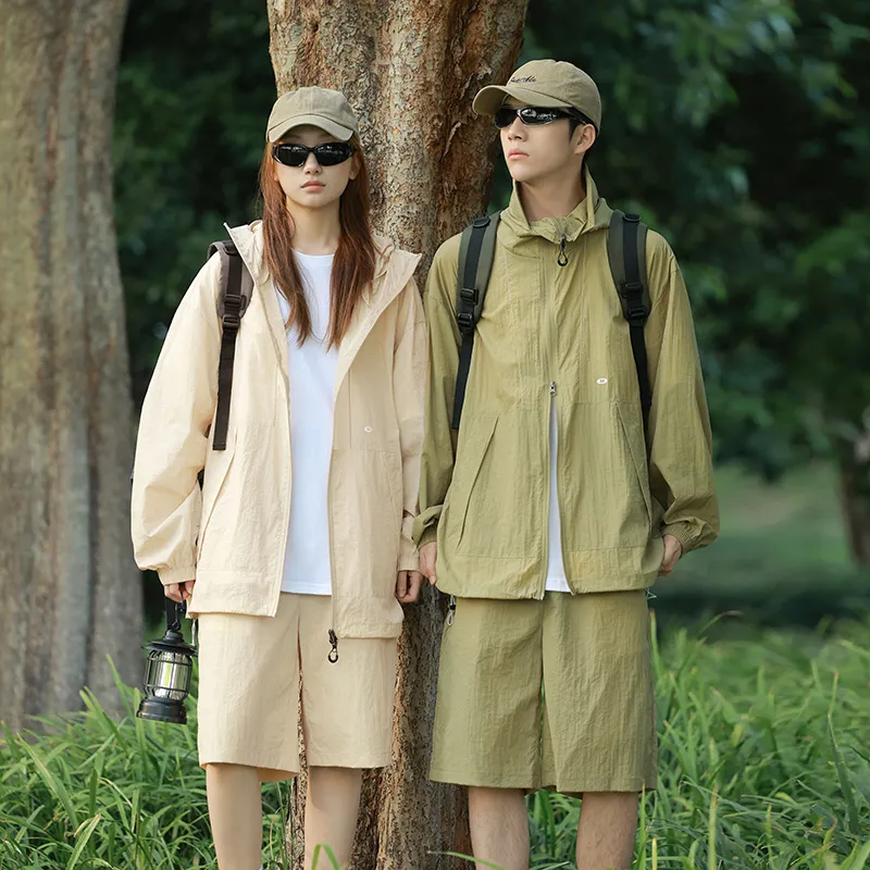 TRMT Breathable, Quick Dry, Windproof, Cooling, Anti Radiation Sun Protection Clothing Unisex-13
