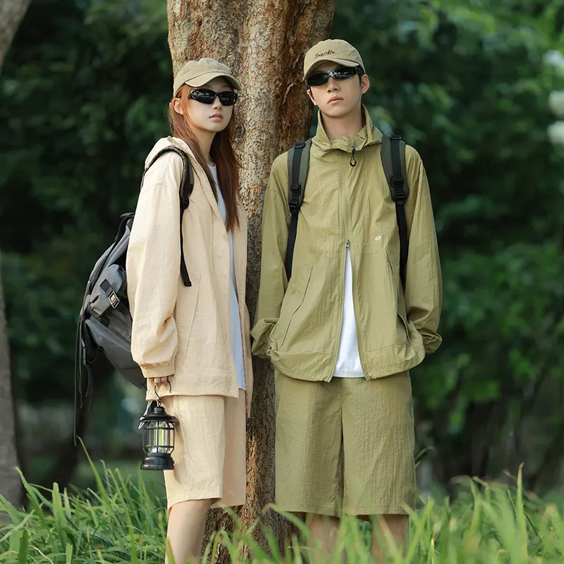 TRMT Breathable, Quick Dry, Windproof, Cooling, Anti Radiation Sun Protection Clothing Unisex-14