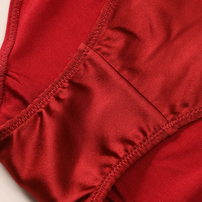 JINSANT Underwear Set Women's Red-3