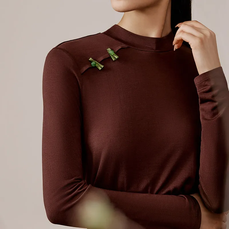 JINSANT Women's Thermal Tops-8