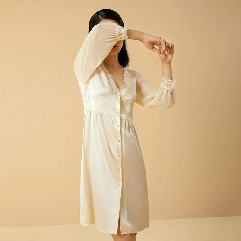 JINSANT Nightgown & Loungewear Women's-5