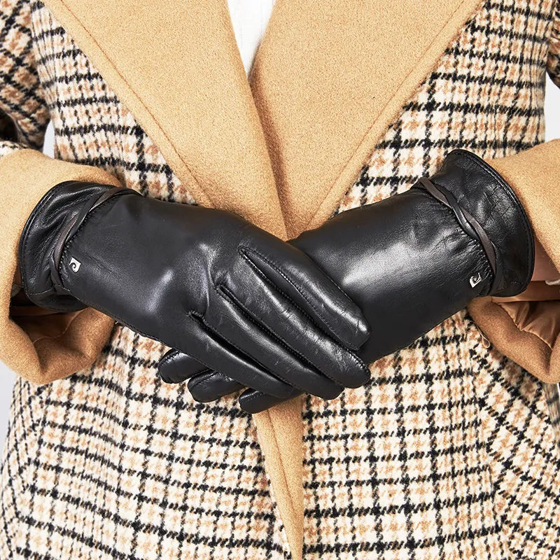 PIERRE CARDIN Goatskin Gloves Women's-2