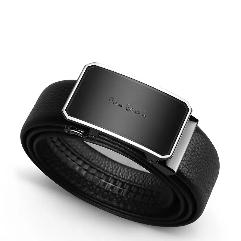PIERRE CARDIN Cow Leather Belts Men's 3.5cm-2
