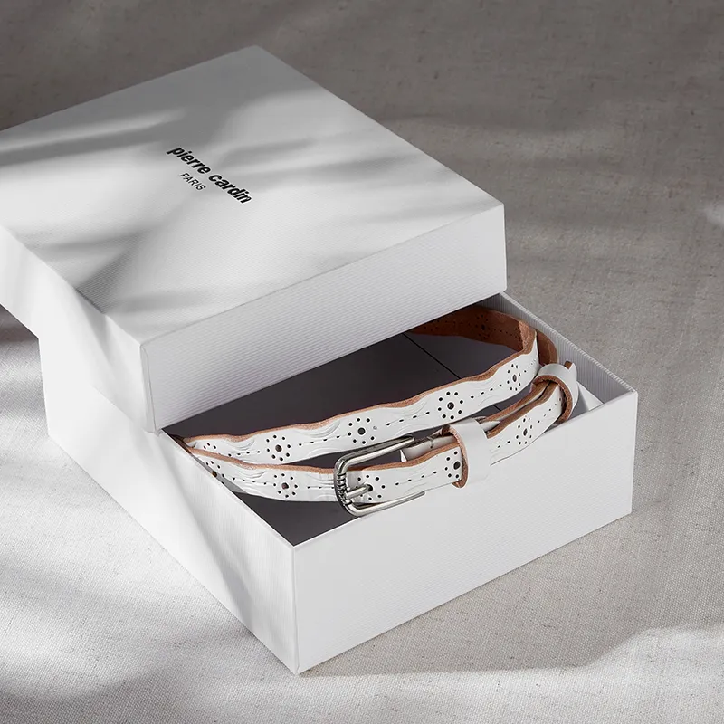 PIERRE CARDIN Top Grain Leather Belts Women's 1.4cm-9