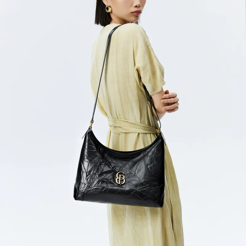 PIERRE CARDIN Top Grain Cow Leather Crossbody Bag, Shoulder Bag Regular Women's Multicolor-3