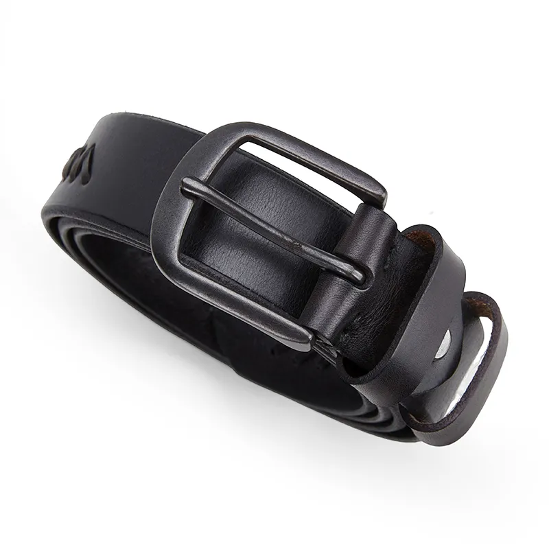 PIERRE CARDIN Top Grain Cow Leather Belts Men's Khaki/Brown/Black 3.4cm-11