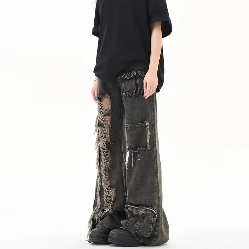 Columtomy Jeans Unisex Black-2