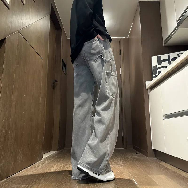 Columtomy Jeans Unisex Gray-1
