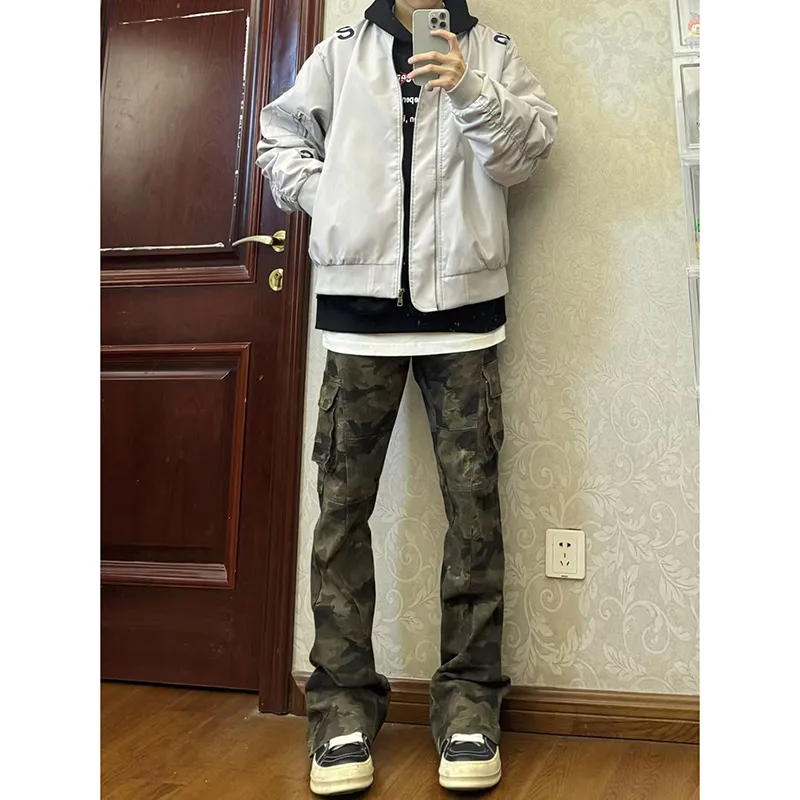 PAINT STAIN Cargo Pants Unisex-2