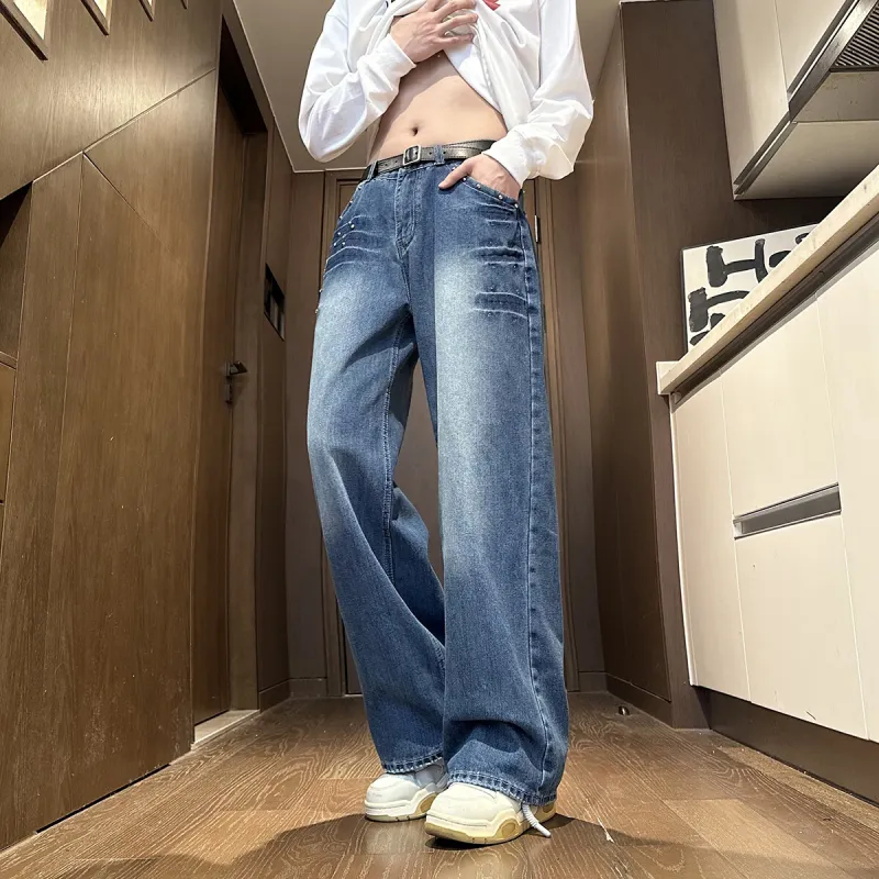 Columtomy Jeans Unisex Blue-6