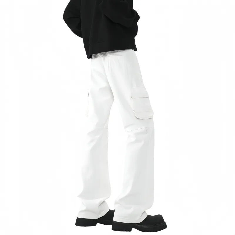 PAINT STAIN Cargo Pants Unisex-23