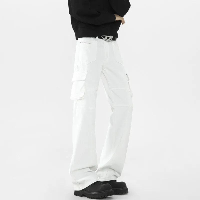 PAINT STAIN Cargo Pants Unisex-27