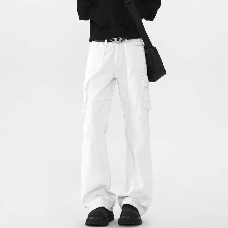 PAINT STAIN Cargo Pants Unisex-25