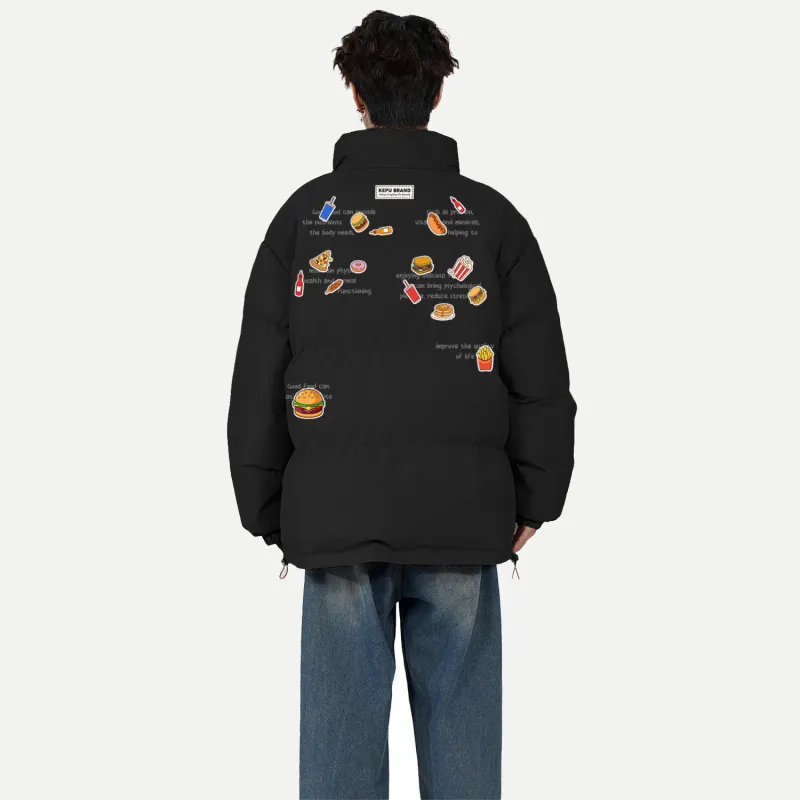 Kepu Puffer Jackets Unisex-3