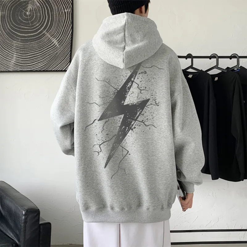 Kepu Sweatshirt Unisex Black White-50