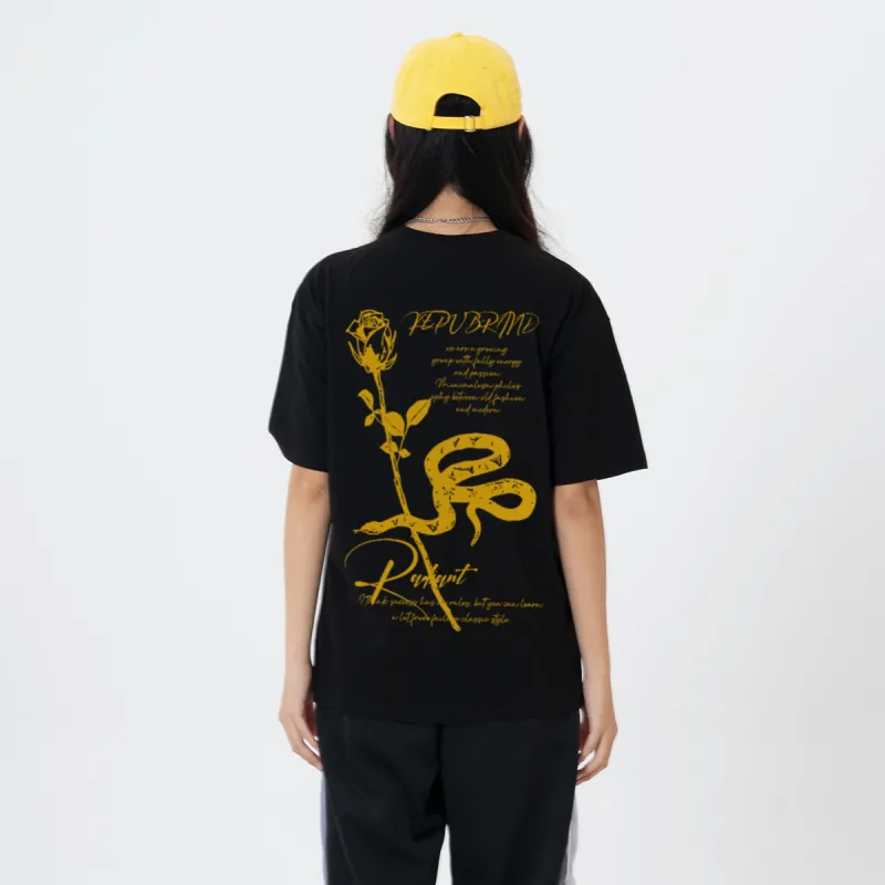 Kepu T-Shirt Unisex White-Black-10