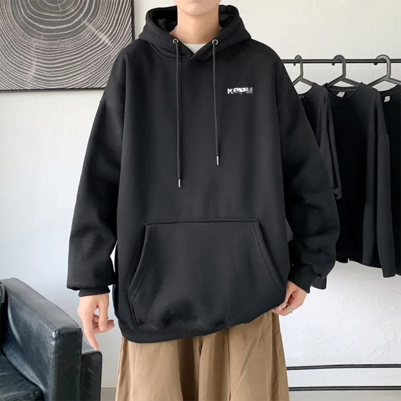 Kepu Sweatshirt Unisex Black White-15