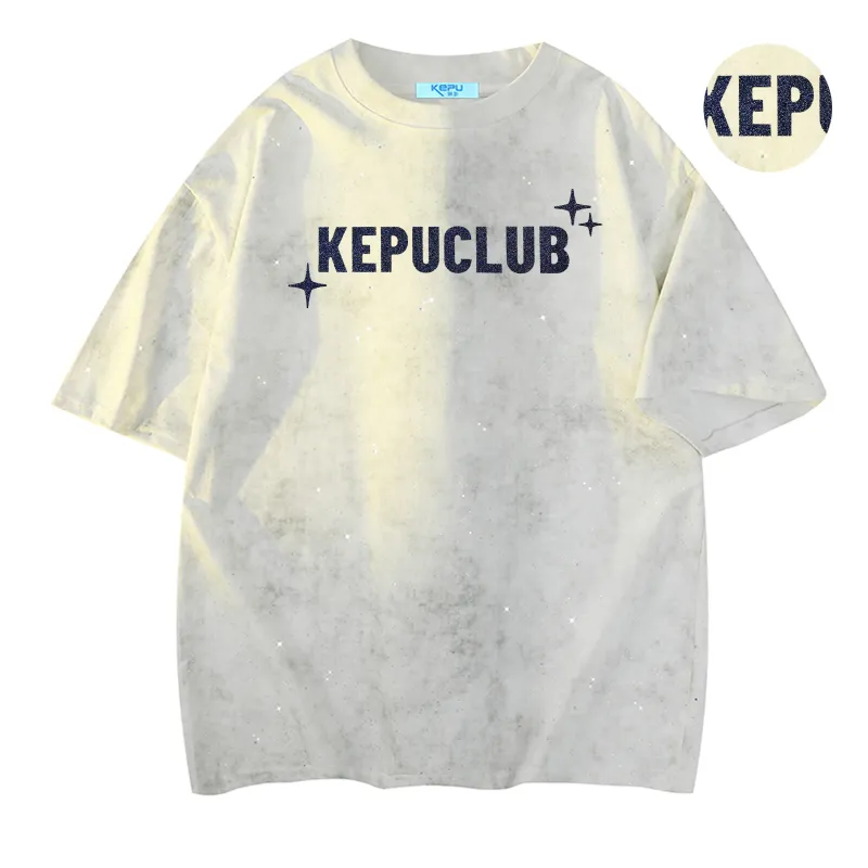 Kepu T Shirt Unisex Tie Dye Black-4
