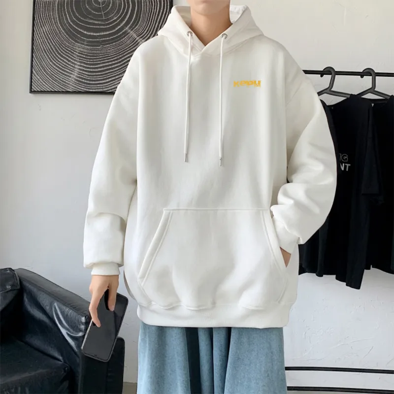 Kepu Sweatshirt Unisex Black White-21
