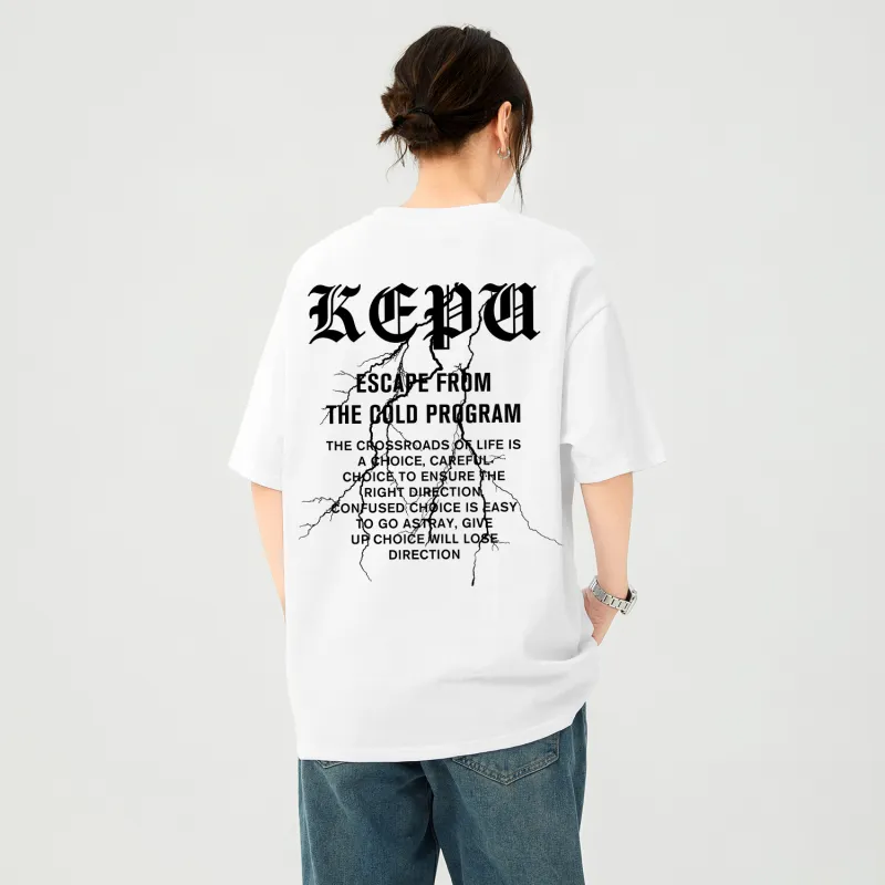 Kepu T-Shirt Unisex Black Yellow Logo-6