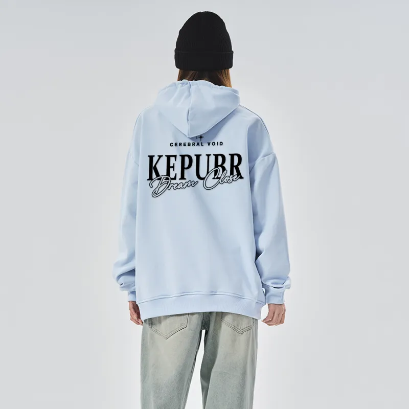 Kepu Sweatshirt Unisex Black Yellow Logo-13