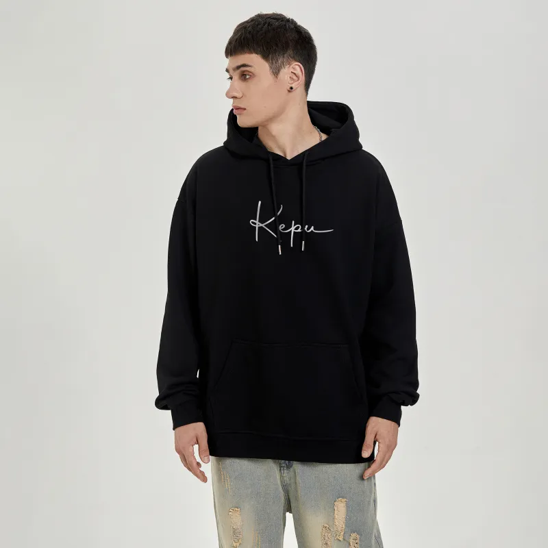 Kepu Fleece Lined Hoodies & Sweatshirts Unisex-2