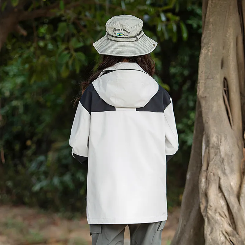 Kepu Waterproof And Windproof To Keep Warm Windbreaker Jacket Unisex-4