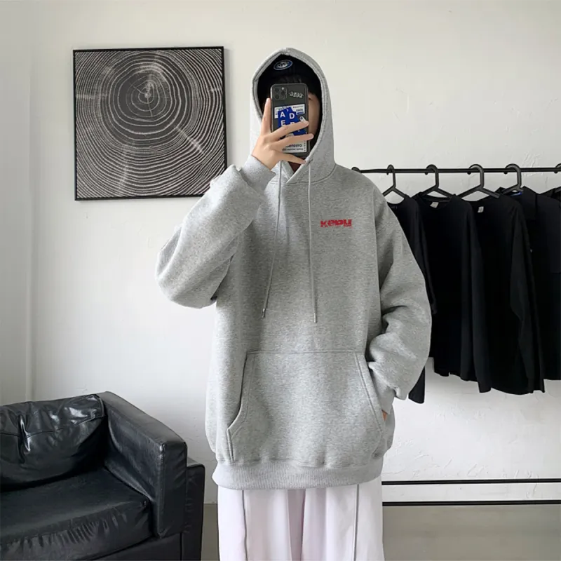 Kepu Sweatshirt Unisex Black White-46
