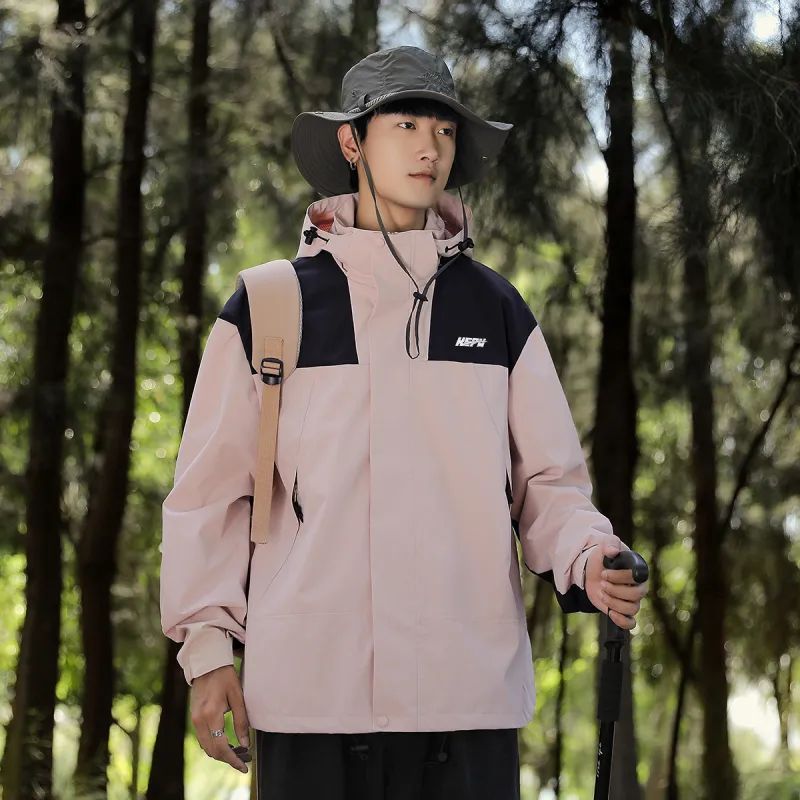 Kepu Waterproof And Windproof To Keep Warm Windbreaker Jacket Unisex-11
