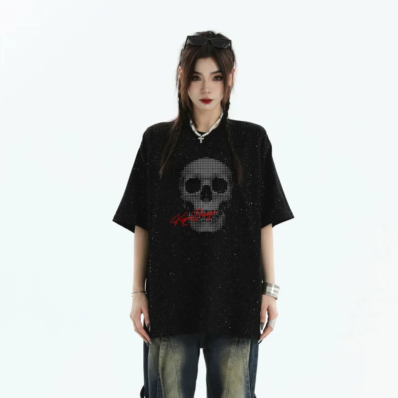 Kepu T Shirt Unisex Tie Dye Black-3