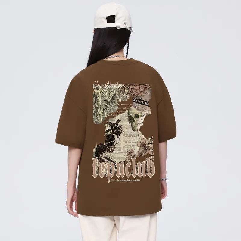 Kepu Short Sleeved T Shirts Unisex-14