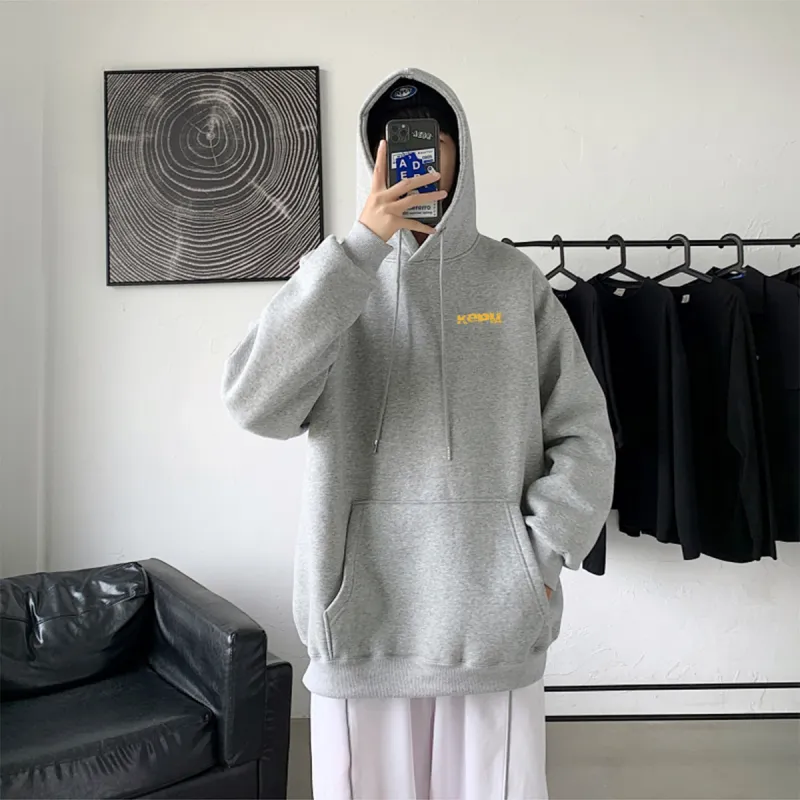 Kepu Sweatshirt Unisex Black White-40