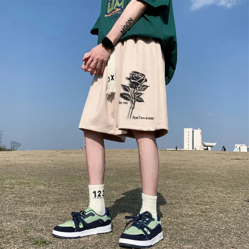 Kepu Casual Shorts Unisex Khaki-3
