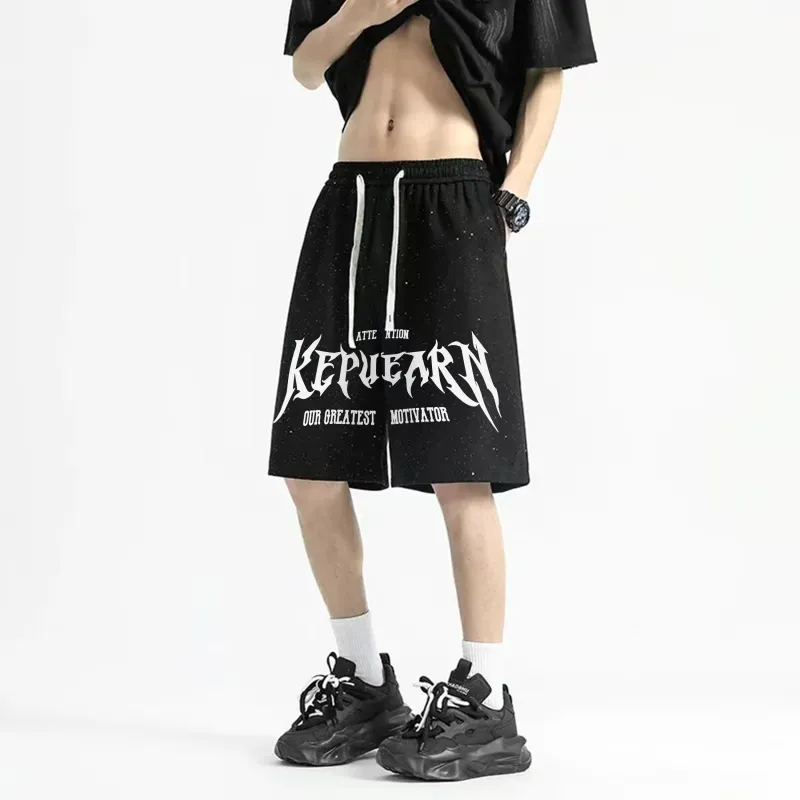 Kepu Casual Shorts Unisex Black-5
