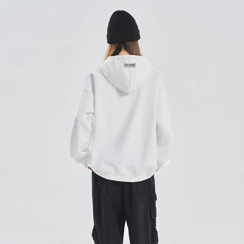 Kepu Sweatshirt Unisex Black White Logo-8