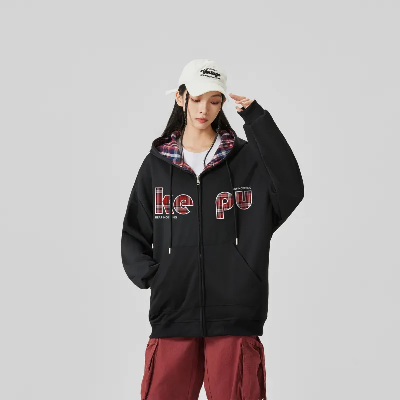Kepu Fleece Lined Hoodie Unisex-3
