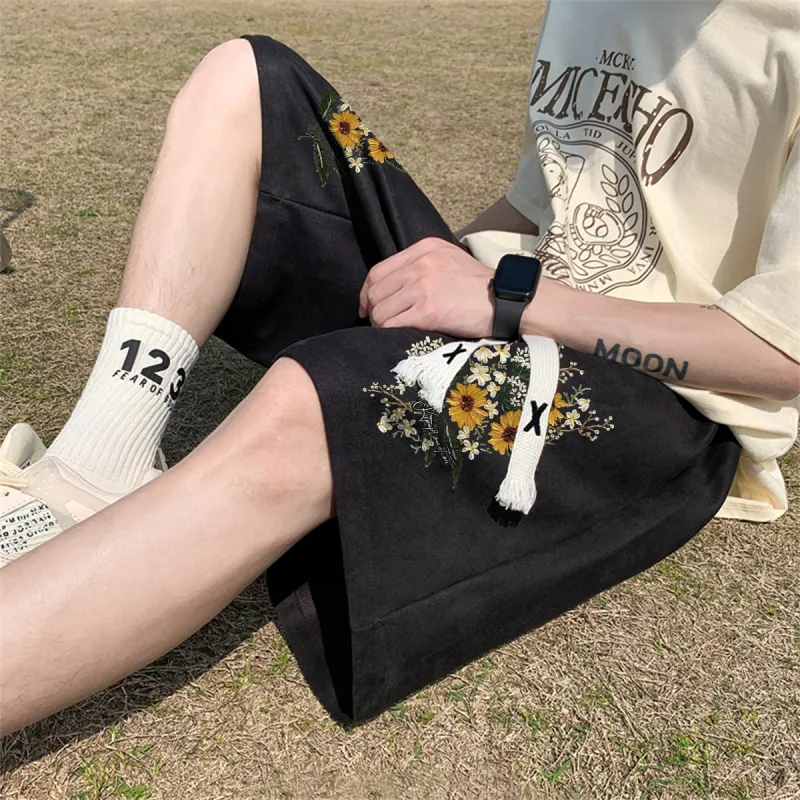 Kepu Casual Shorts Unisex Khaki-6