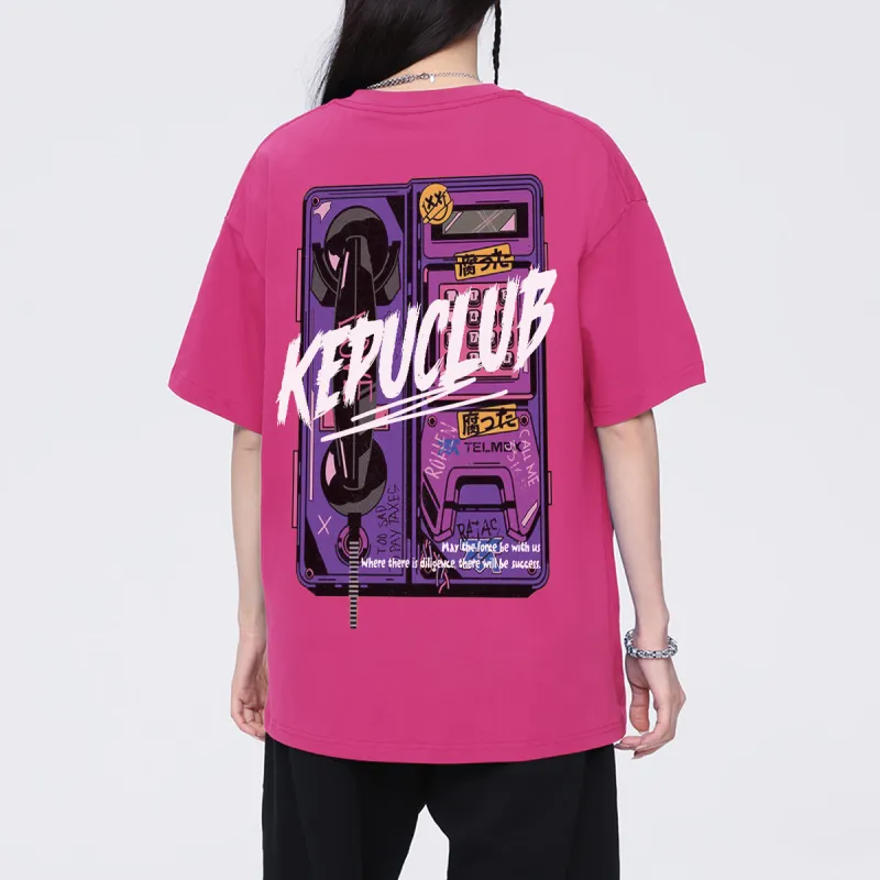 Kepu Short Sleeved T Shirts Unisex-15