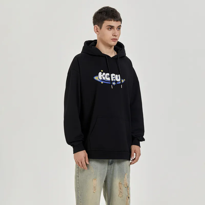 Kepu Fleece Lined Hoodie Unisex-2
