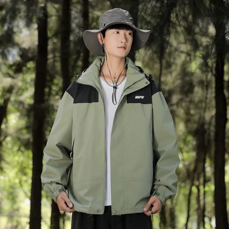 Kepu Waterproof And Windproof To Keep Warm Windbreaker Jacket Unisex-6
