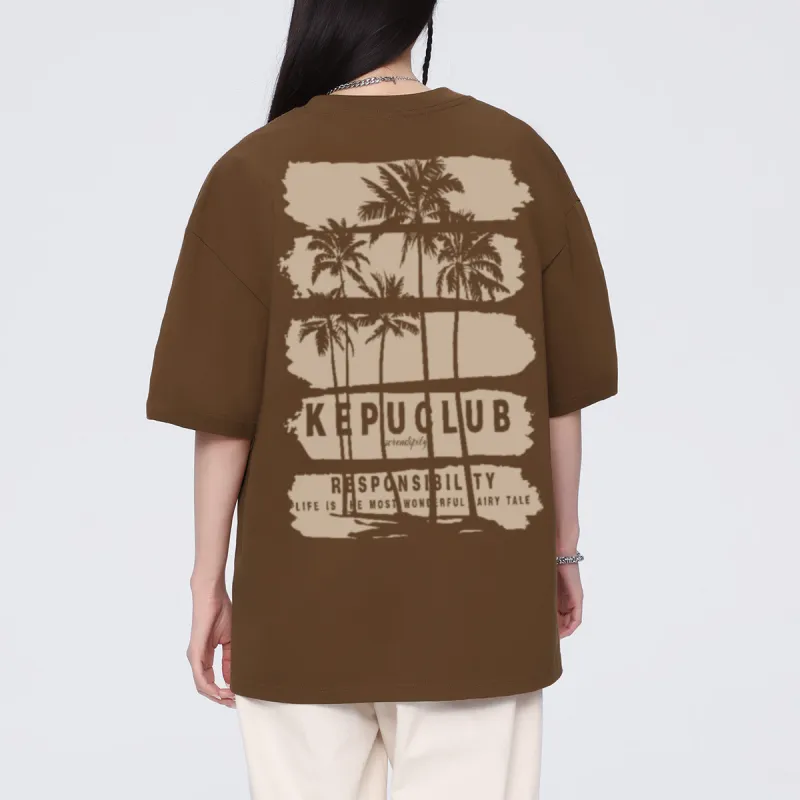 Kepu Short Sleeved T Shirts Unisex-16