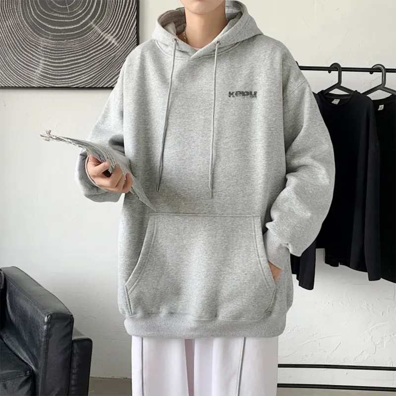 Kepu Sweatshirt Unisex Black White-53