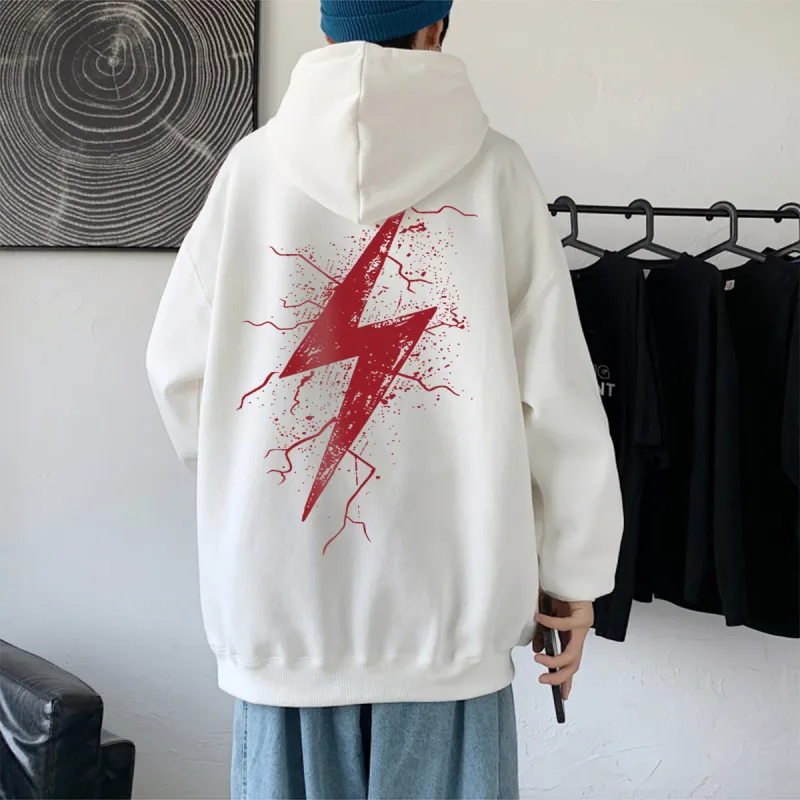Kepu Sweatshirt Unisex Black White-26