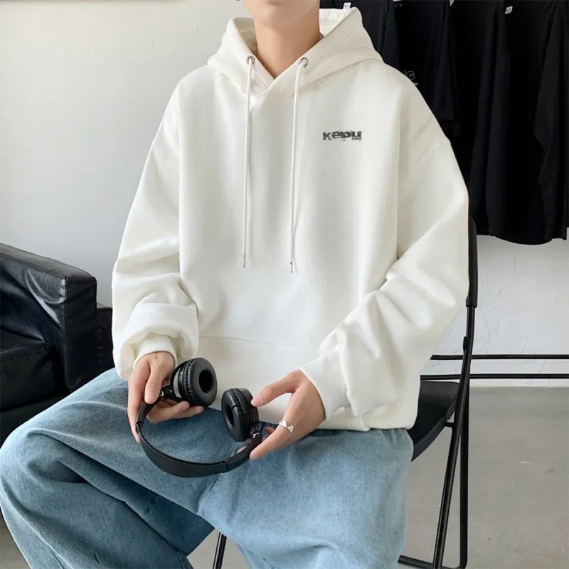 Kepu Sweatshirt Unisex Black White-34