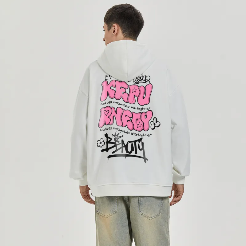 Kepu Fleece Lined Hoodie Unisex-9