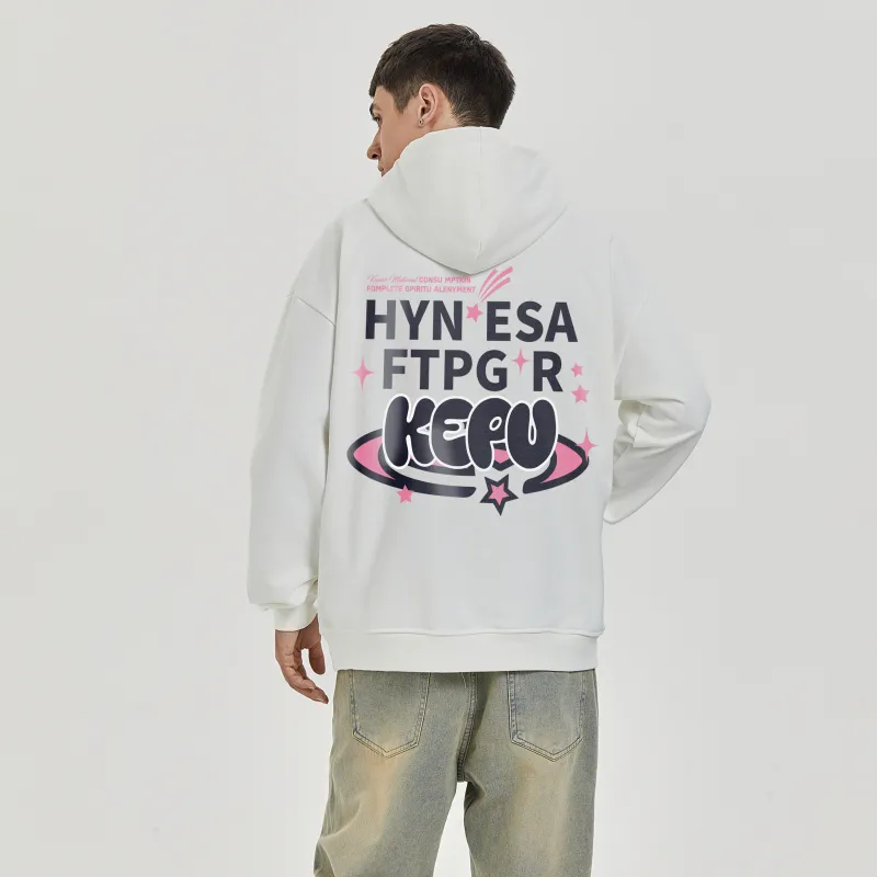 Kepu Fleece Lined Hoodie Unisex-9