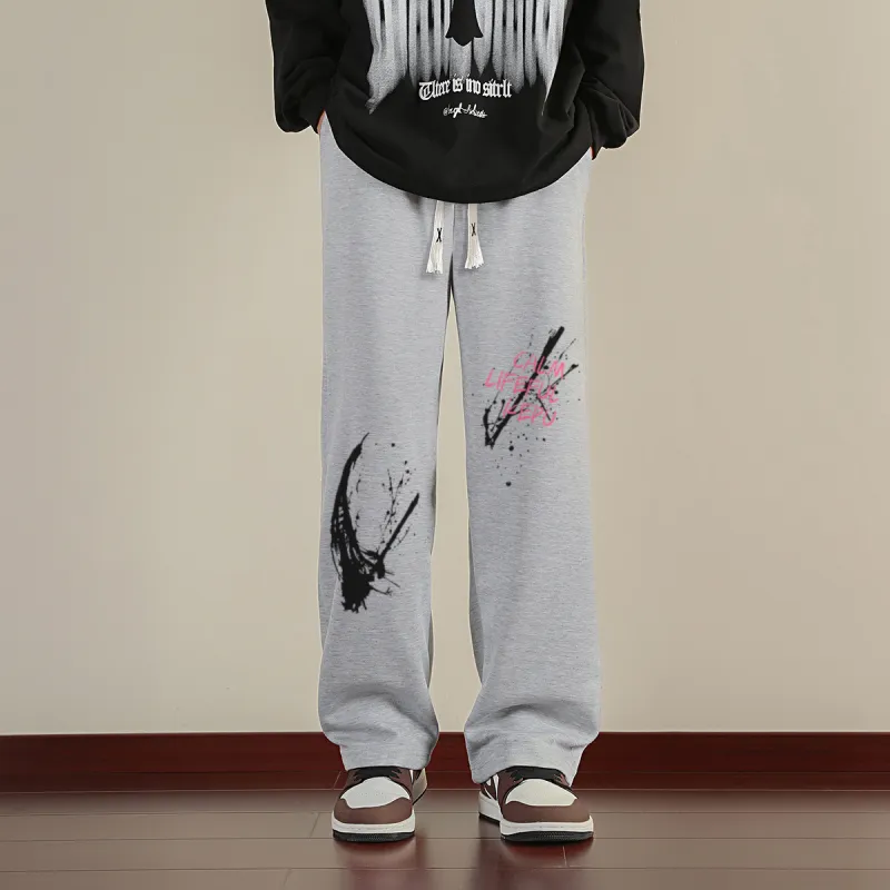 Kepu Knitted Sports Pants Unisex-4