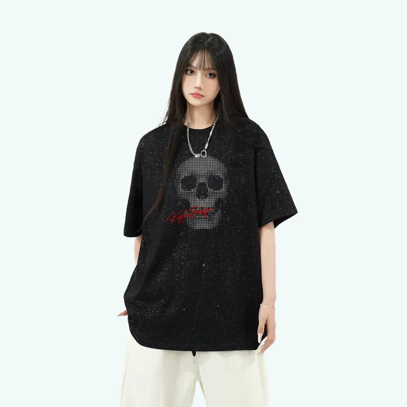 Kepu T Shirt Unisex Tie Dye Black-4