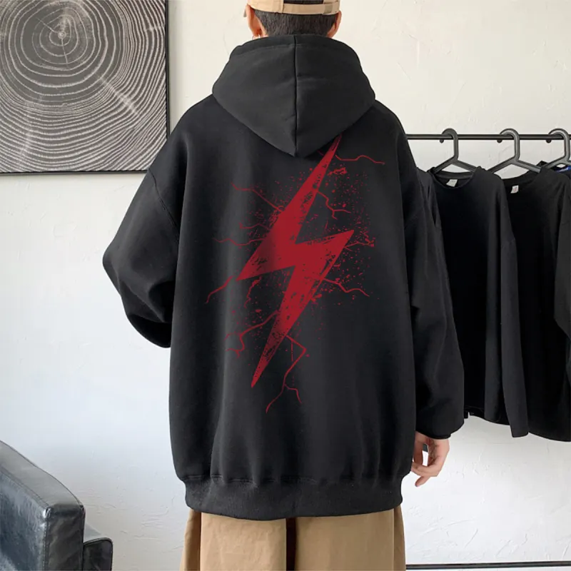 Kepu Sweatshirt Unisex Black White-8