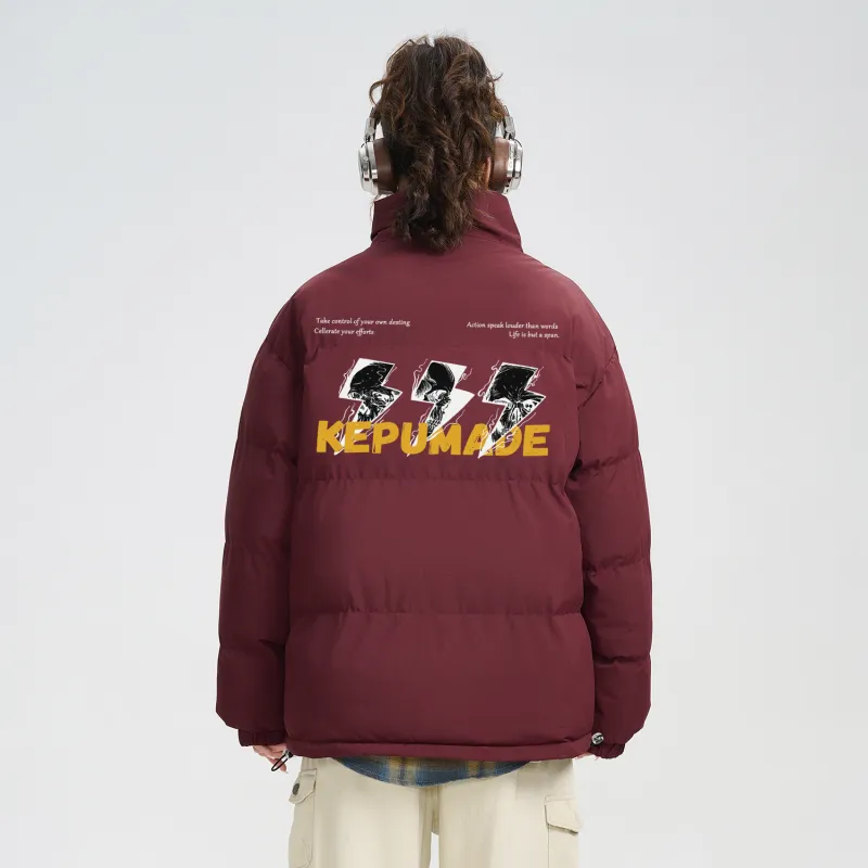 Kepu Puffer Jackets Unisex-12